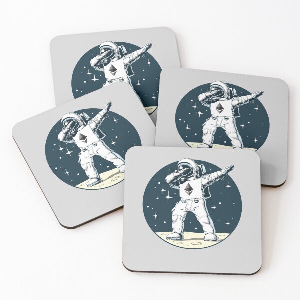 Item preview, Ethereum Hodl Dabbing Astronaut - To The Moon Ethereum Space Man  designed and sold by Ormes21.
