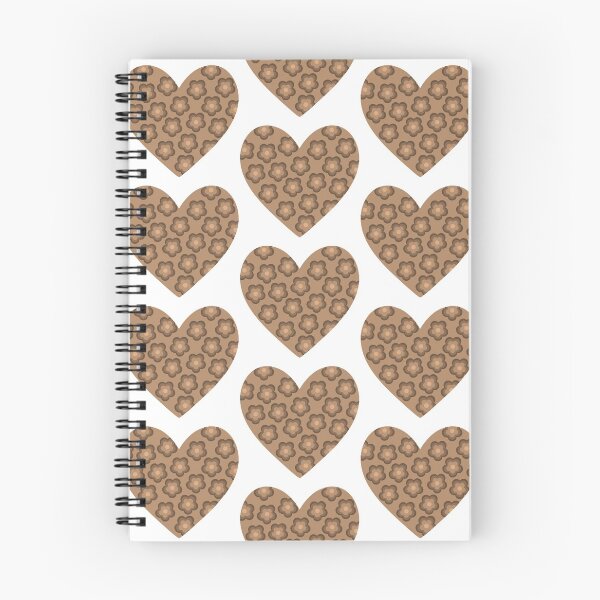 Item preview, Brown Flower Heart designed and sold by solardesignsco.