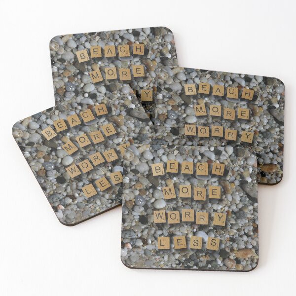 Item preview, Beach More, Worry Less! designed and sold by TTWG.