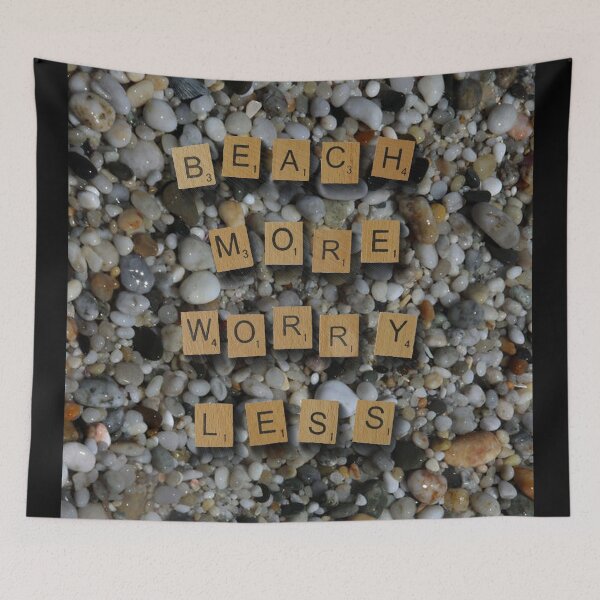 Item preview, Beach More, Worry Less! designed and sold by TTWG.