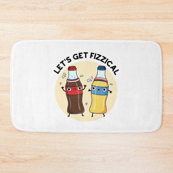Item preview, Let's Get Fizzical Funny Soda Pop Puns  designed and sold by punnybone.