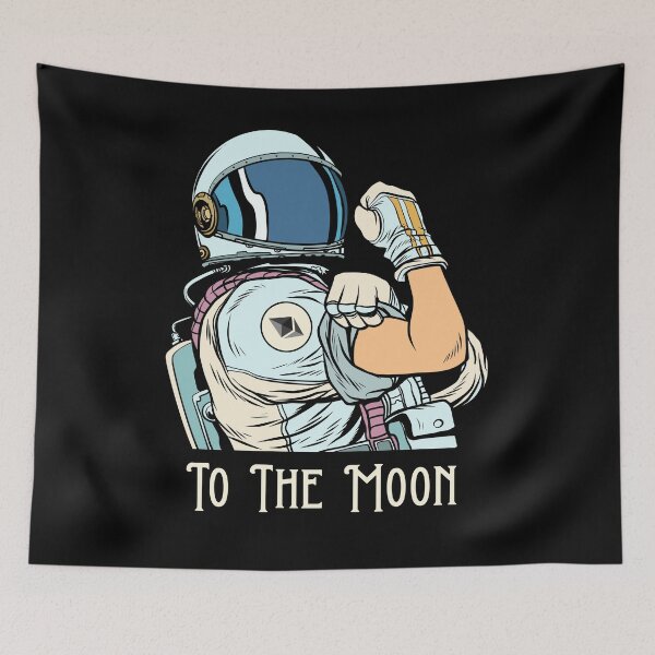 Item preview, Ethereum Podemos hacerlo Astronauta - Ethereum a la luna ETH Space Man designed and sold by Ormes21.