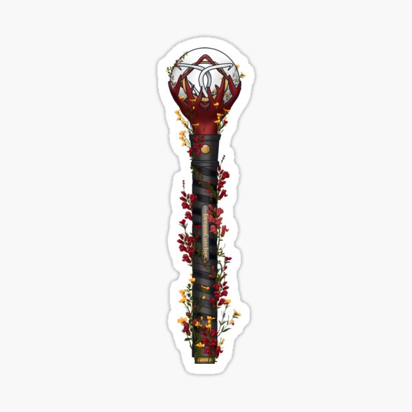 DreamCatcher Floral Lightstick kpop  Sticker