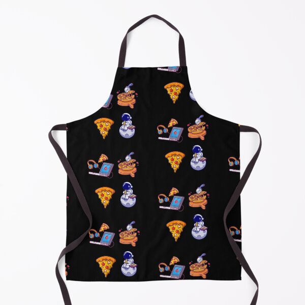 Item preview, Astronaut loves Pizza Set designed and sold by ZghoulStore.