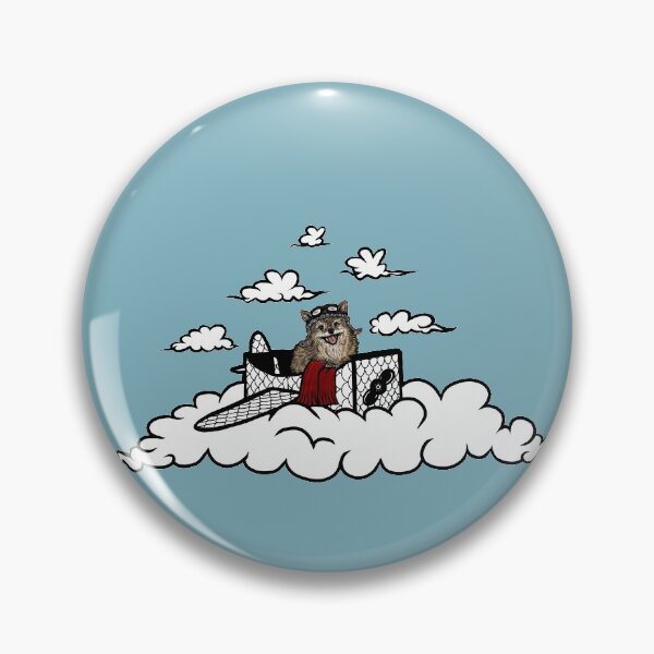 Item preview, Pom Pilot in Clouds designed and sold by Nico Del G.