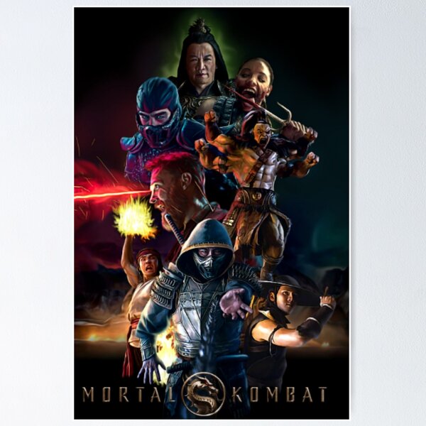 Shang Tsung Mortal Kombat 11 Poster for Sale by TheStickerBook