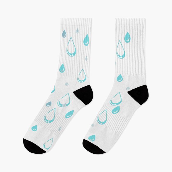 Item preview, Water drops pattern on white designed and sold by SpongyDesings.