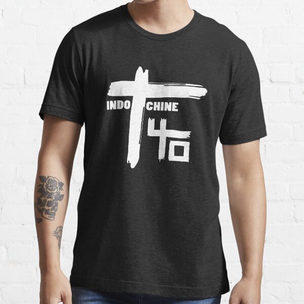 Le meilleur du groupe Indochine logo1 exselna Genres: Rock, new wave T-shirt essentiel