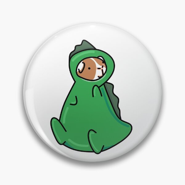 Item preview, Guinea Pig cosplaying as dinosaur designed and sold by WheeklysaurusCo.