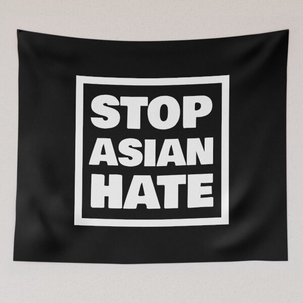 Item preview, Stop Asian Hate Sign designed and sold by OldDannyBrown.