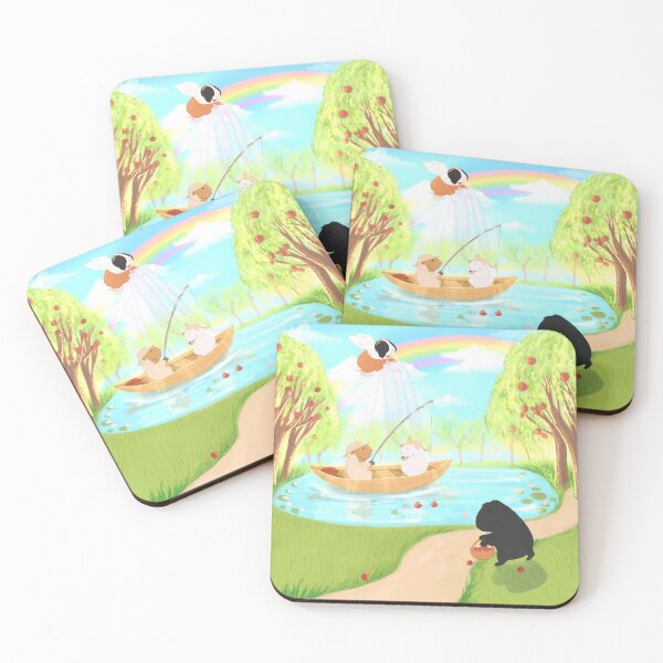 Item preview, Heavenly garden of piggies  designed and sold by mondesign26.