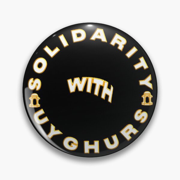 Item preview, SOLIDARITY WITH UYGHURS. designed and sold by Ralek.