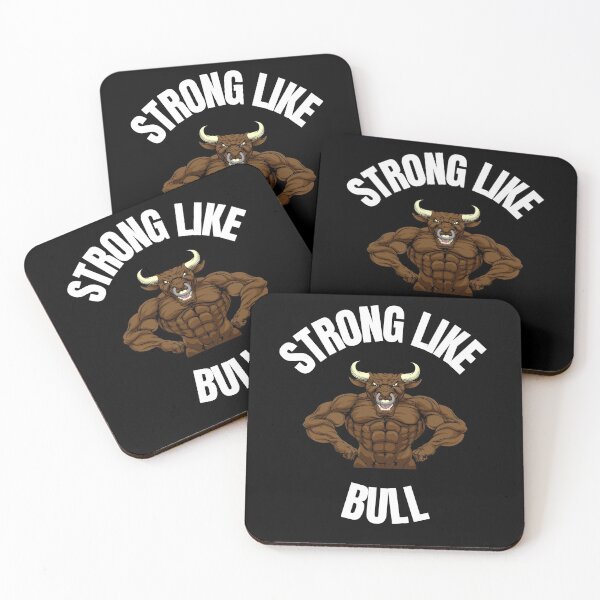 Item preview, Strong like Bull Bodybuilding Powerlifting Weight training designed and sold by Bearded-Viking.