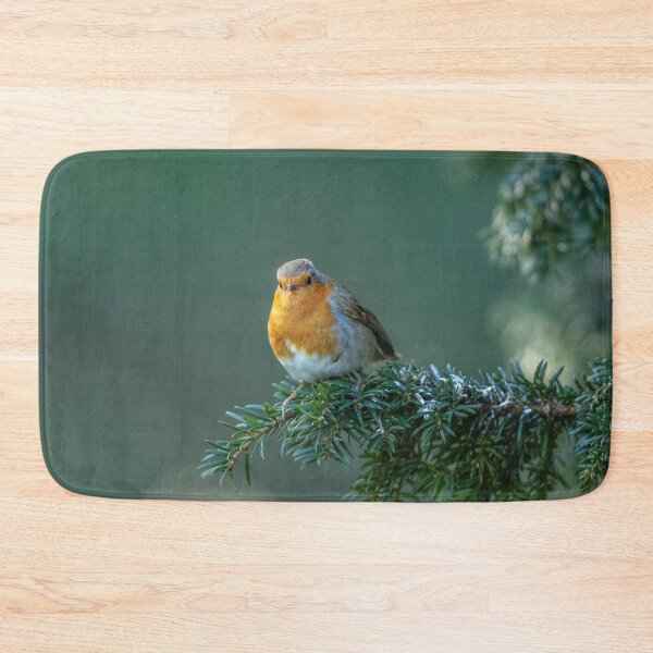 Item preview, Robin on a evergreen Branch designed and sold by David. C.A. Le Quelenec.
