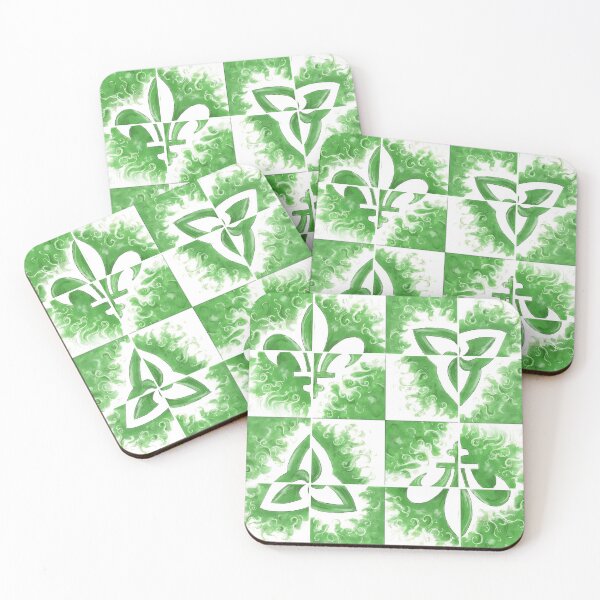 Item preview, Franco-Ontarian Flag - Abstract Design designed and sold by Lynn Callewaert.