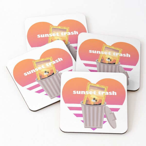 Item preview, Sunset trash love from the heart - funny designed and sold by Xdelacra.