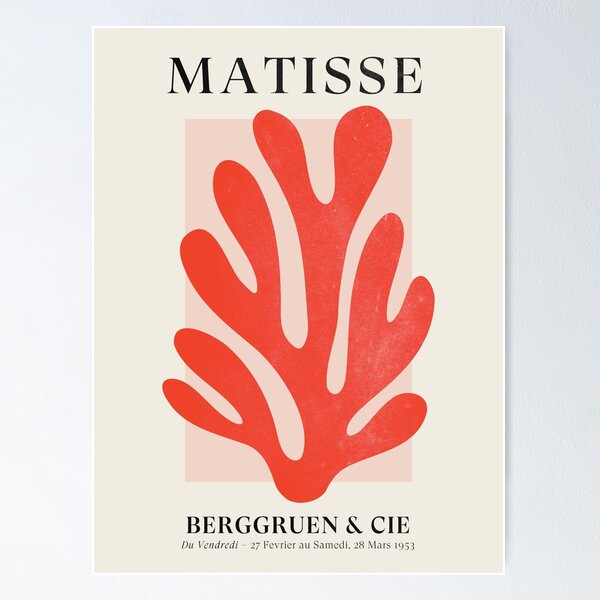 Jazz Leaf: Matisse Edition | Mid Century Series Poster