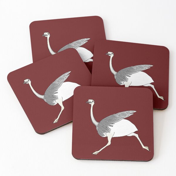 Item preview, Rhea rhea american emu animal bird biodiversity designed and sold by NatureNature.