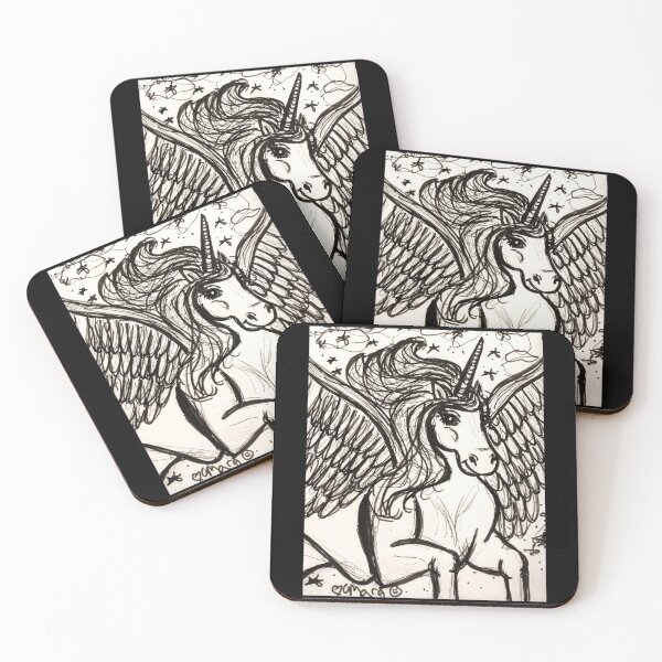 Item preview, Pretty Pegacorn in Flight designed and sold by MargoCamille.