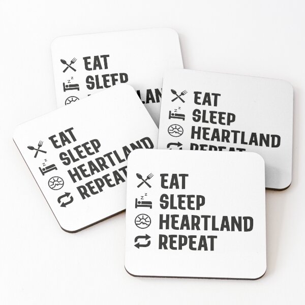 Item preview, Eat, sleep, Heartland, repeat designed and sold by PonyAddiction.