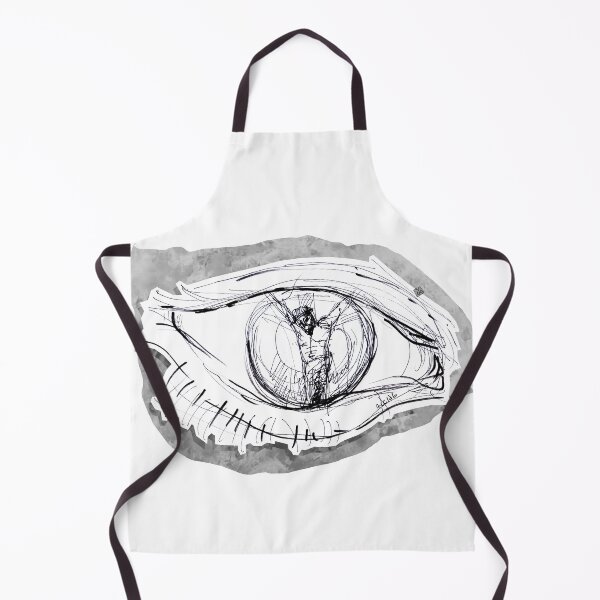 Item preview, The Eye Witness of The Age - Jesus Christ Crucifixion (Drawing by AliceCCI) designed and sold by VanyssaGraphics.