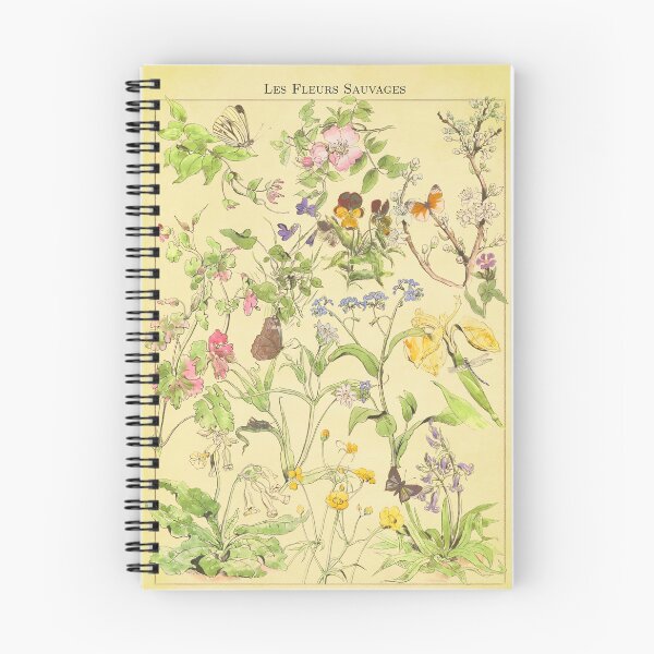 Item preview, Victorian Wildflowers Botanical Chart designed and sold by BlossomCreative.