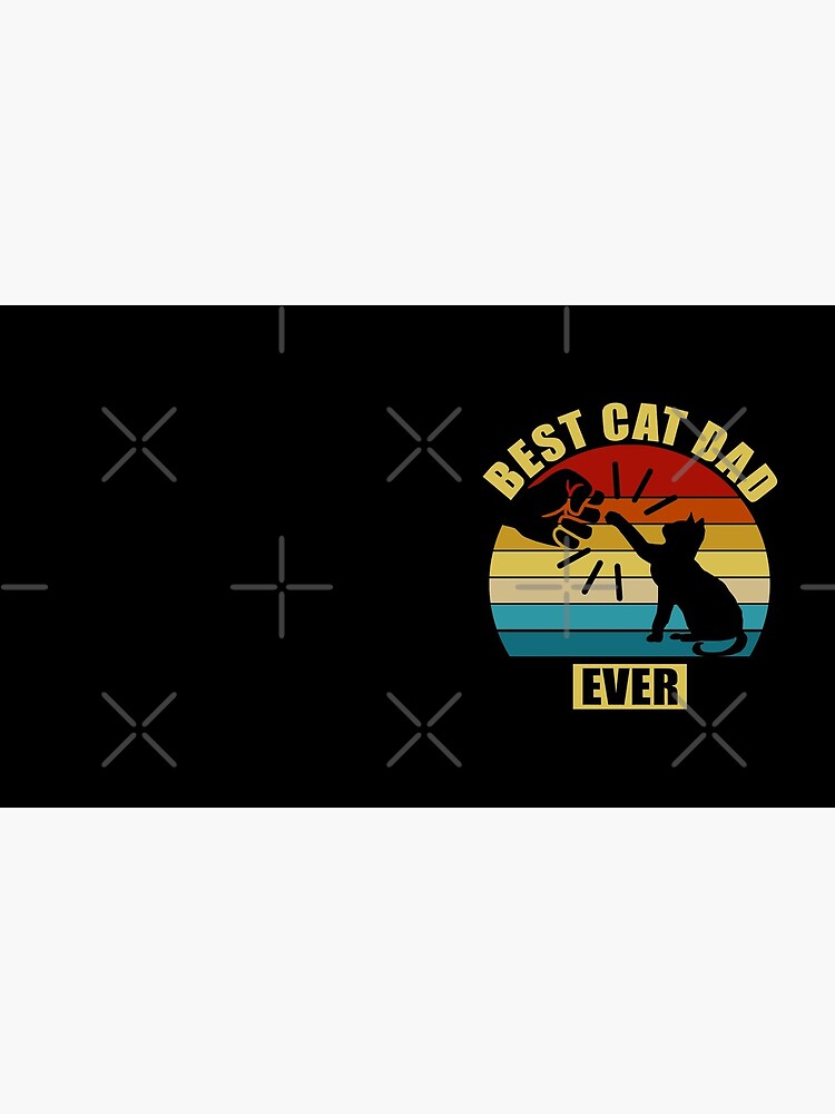 Vintage Best Cat Dad Ever by bilinyam
