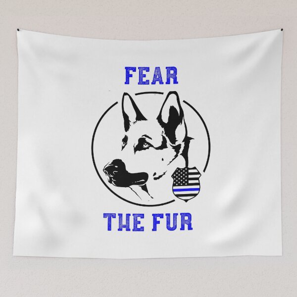 Item preview, K9 Police Officer Dog / German Shepherd American Flag Saying design designed and sold by CreatedByHeidi.