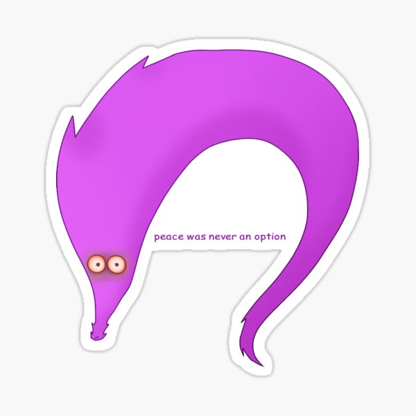 Vista previa del artículo con la obra «La paz nunca fue una opción», diseñado y vendido por fishbish.