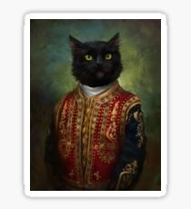 Hermitage Court Moor in casual uniform Sticker