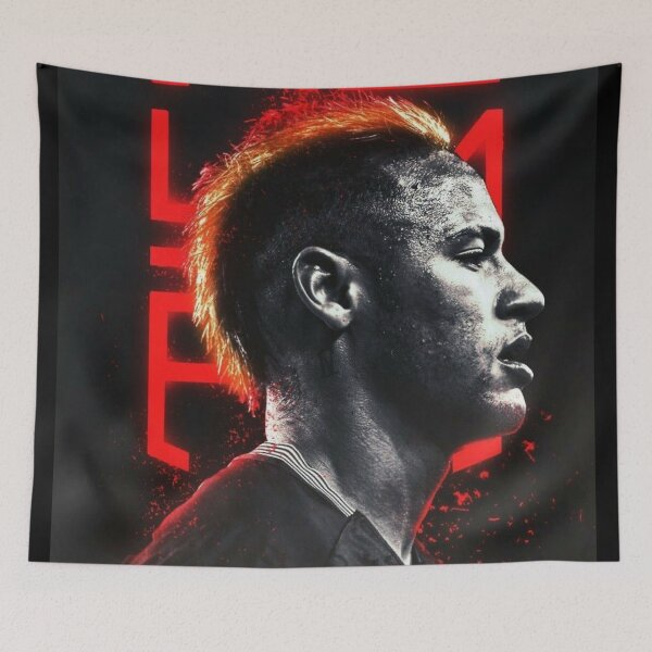 Item preview, Black Wallpaper Neymar  designed and sold by draniela77.