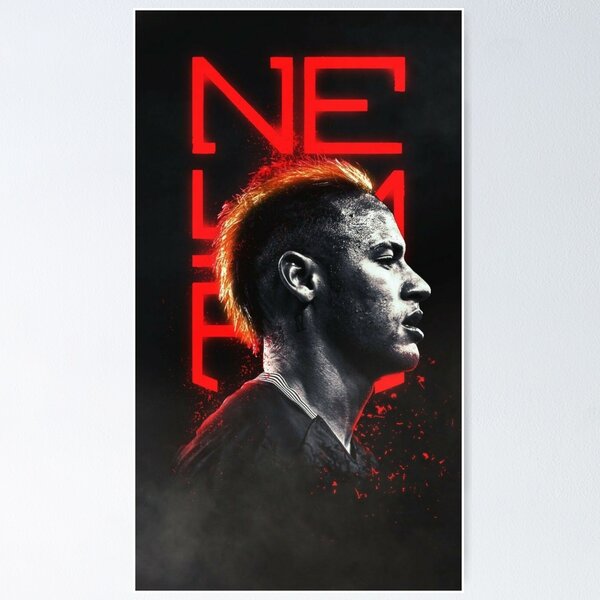 Item preview, Black Wallpaper Neymar  designed and sold by draniela77.