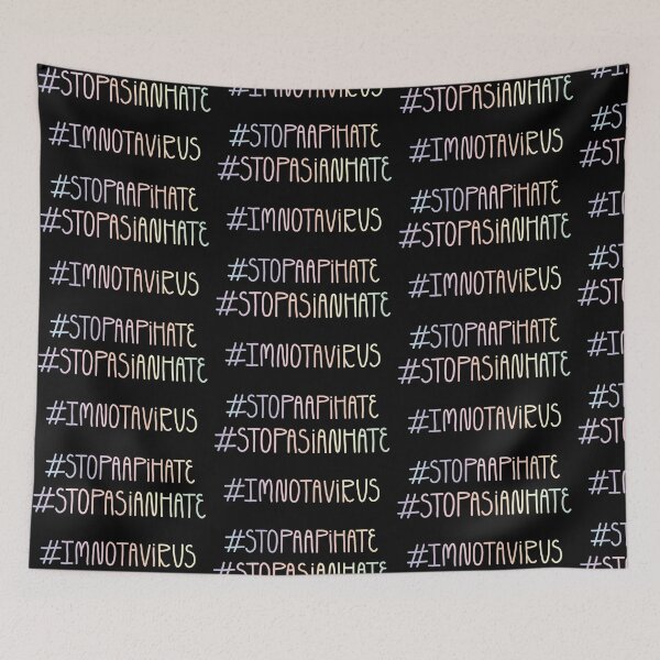 Item preview, Stop Hate #stopasianhate #imnotavirus #stopaapihate designed and sold by Chill360.