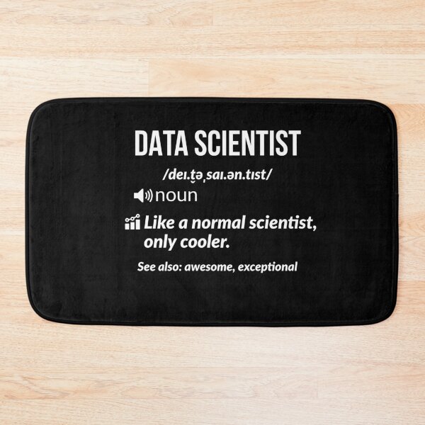 Item preview, Data Scientist Definition Gift designed and sold by AwesomeWorld1.