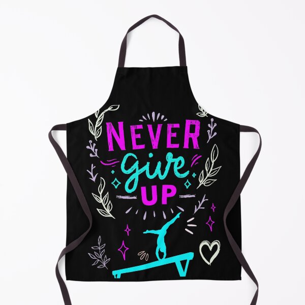 Item preview, Never Give up - Gymnastics designed and sold by Gymnastics Store.