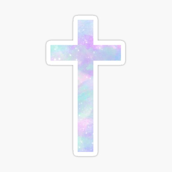 Christian Cross Sticker for Sale by Bethel Store