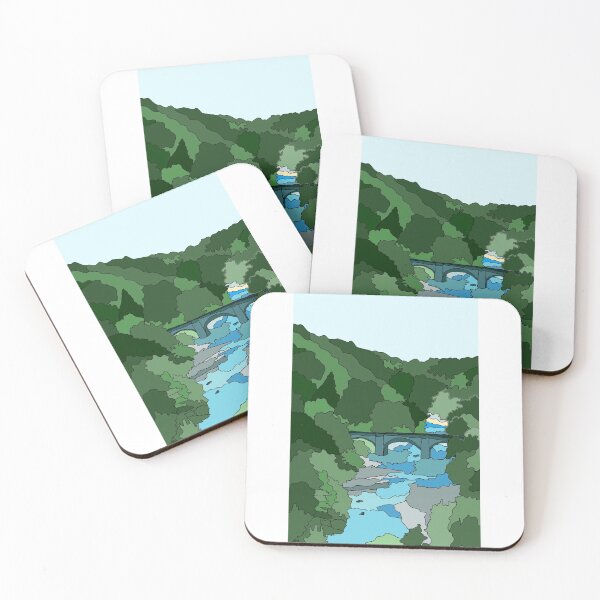 Item preview, River Swale and Town Bridge, Richmond, North Yorkshire designed and sold by Jenny Cathcart.