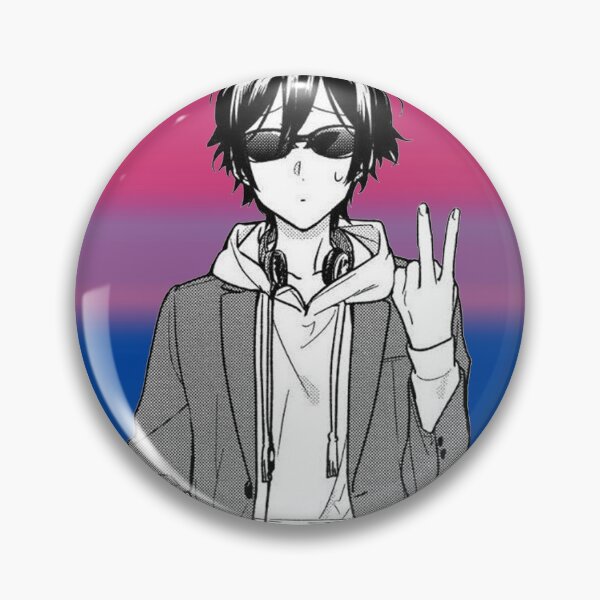Item preview, bisexual icon miyamura izumi sticker designed and sold by sab  (* ^ ω ^).
