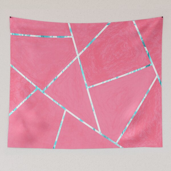 Item preview, Pink Tile Pattern designed and sold by Andrew Helliwell.