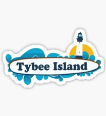 Tybee Island - Georgia. Sticker