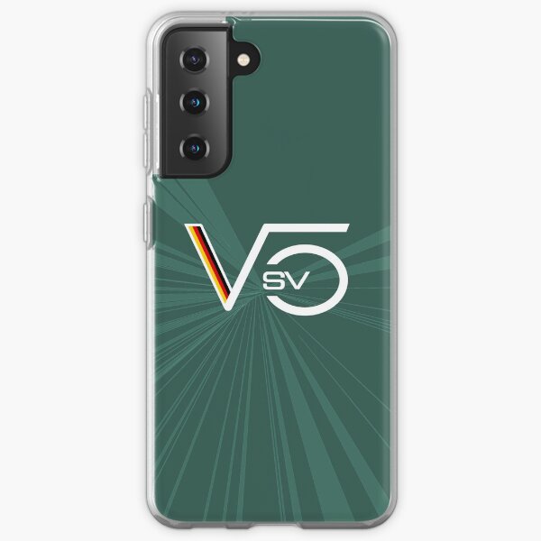 Sebastian Vettel AMF1 (Logo) - F1 2021 Coque souple Samsung Galaxy
