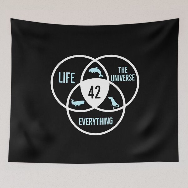 Item preview, Life The Universe And Everything 42 answers To Life designed and sold by AwesomeWorld1.