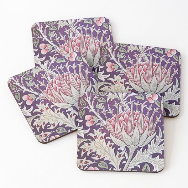 Item preview, William Morris Artichoke Print designed and sold by Vicky Brago-Mitchell®.