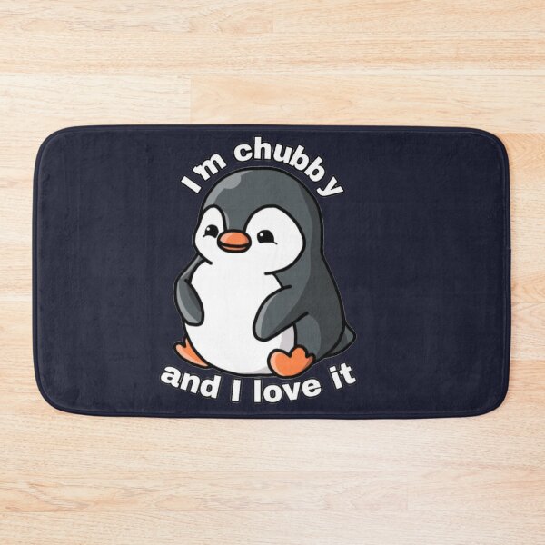 Item preview, I'm chubby and I love penguin designed and sold by dudilyra.