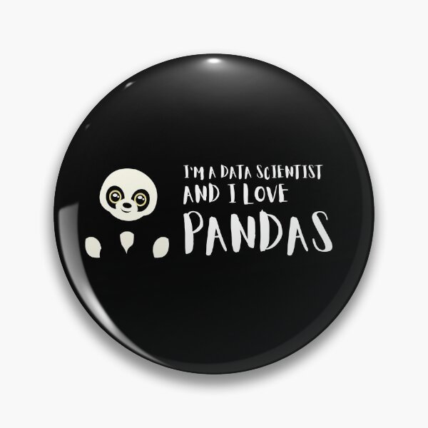 Item preview, I'm a Data Scientist and I love Pandas designed and sold by Francisco  Eduardo.
