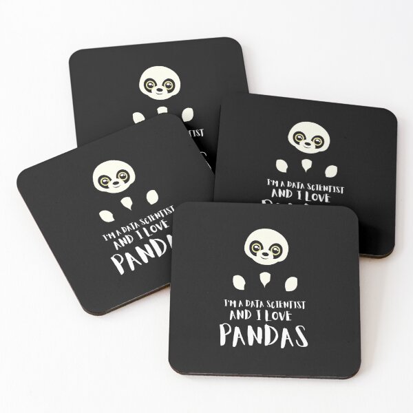 Item preview, I'm a Data Scientist and I love Pandas designed and sold by Francisco  Eduardo.