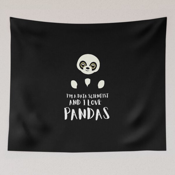 Item preview, I'm a Data Scientist and I love Pandas designed and sold by Francisco  Eduardo.