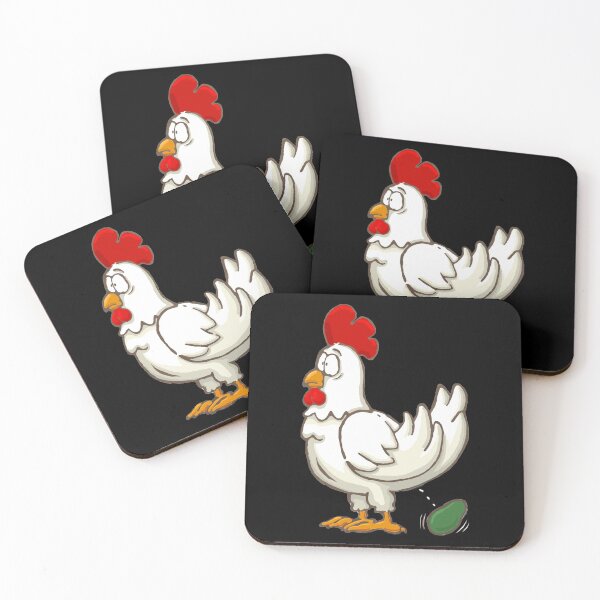 Item preview, Chicken laying an avocado designed and sold by TwistedEarth.
