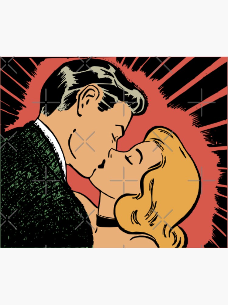 Vintage Romantic Kiss by ArtMystSoul