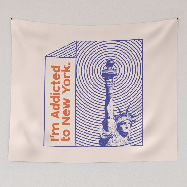 Item preview, I'm Addicted to New York | Statue of Liberty | NYC designed and sold by Exertion.